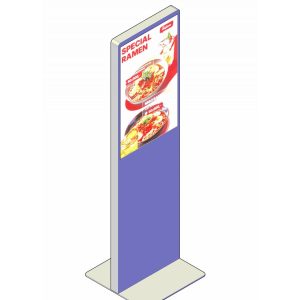 Home outdoor totem led display